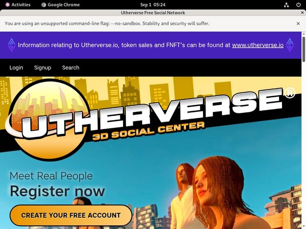 Utherverse Paypal