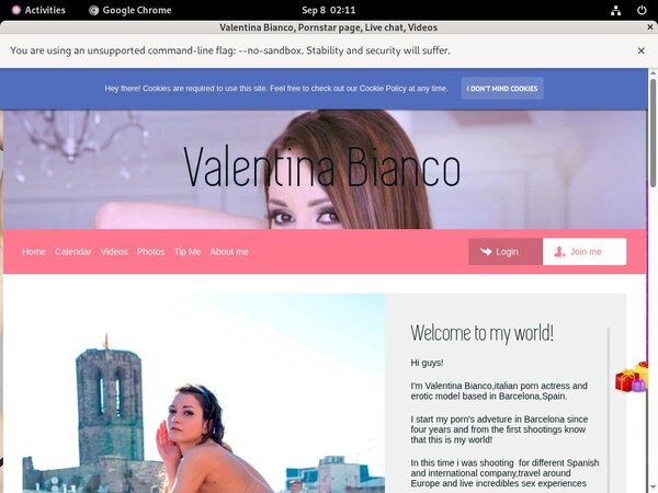 Valentina Bianco Premium Password