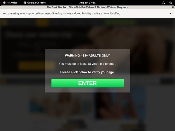 Wet And Pissy Pay With