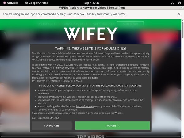 Wifey.com Login Details