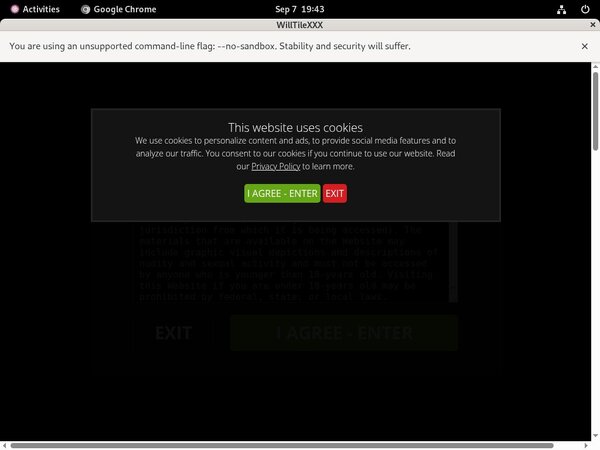 Willtilexxx.com Trailer