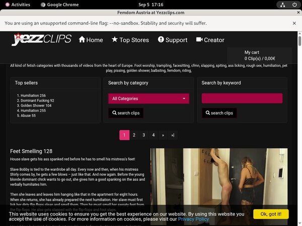 Yezzclips.com Daily Passwords