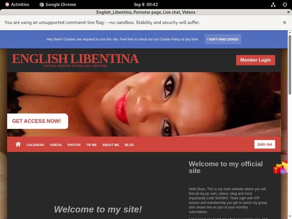 English_Libentina Free Pics
