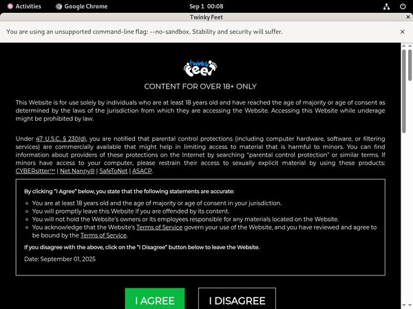 Free Twinkyfeet.com Login Accounts