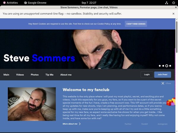 Steve Sommers Mit Bankkarte